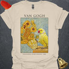 Lutino Indian Ringneck Van Gogh T-Shirt