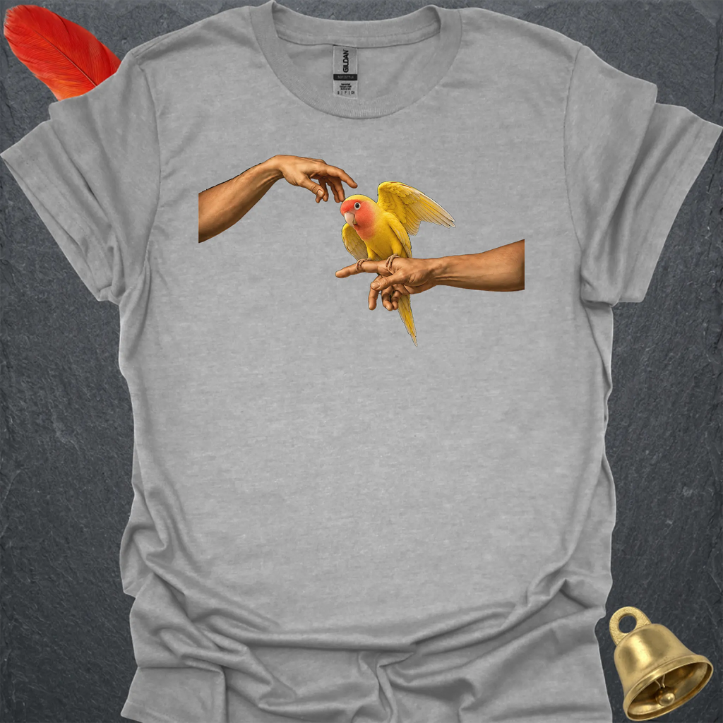 Lutino Lovebird Adam T-Shirt