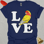 Lutino Lovebird Bird Love T-Shirt