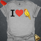 I Love Lutino Lovebird T-Shirt