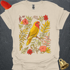 Lutino Lovebird Boho Flower T-Shirt