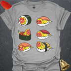 Lutino Lovebird Sushi T-Shirt