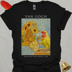 Lutino Lovebird Van Gogh T-Shirt