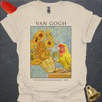 Lutino Lovebird Van Gogh T-Shirt