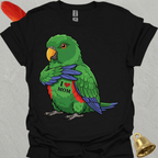 Male Eclectus Parrot I Love Mom T-Shirt