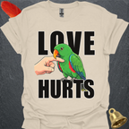 Male Eclectus Parrot Love Hurts T-Shirt