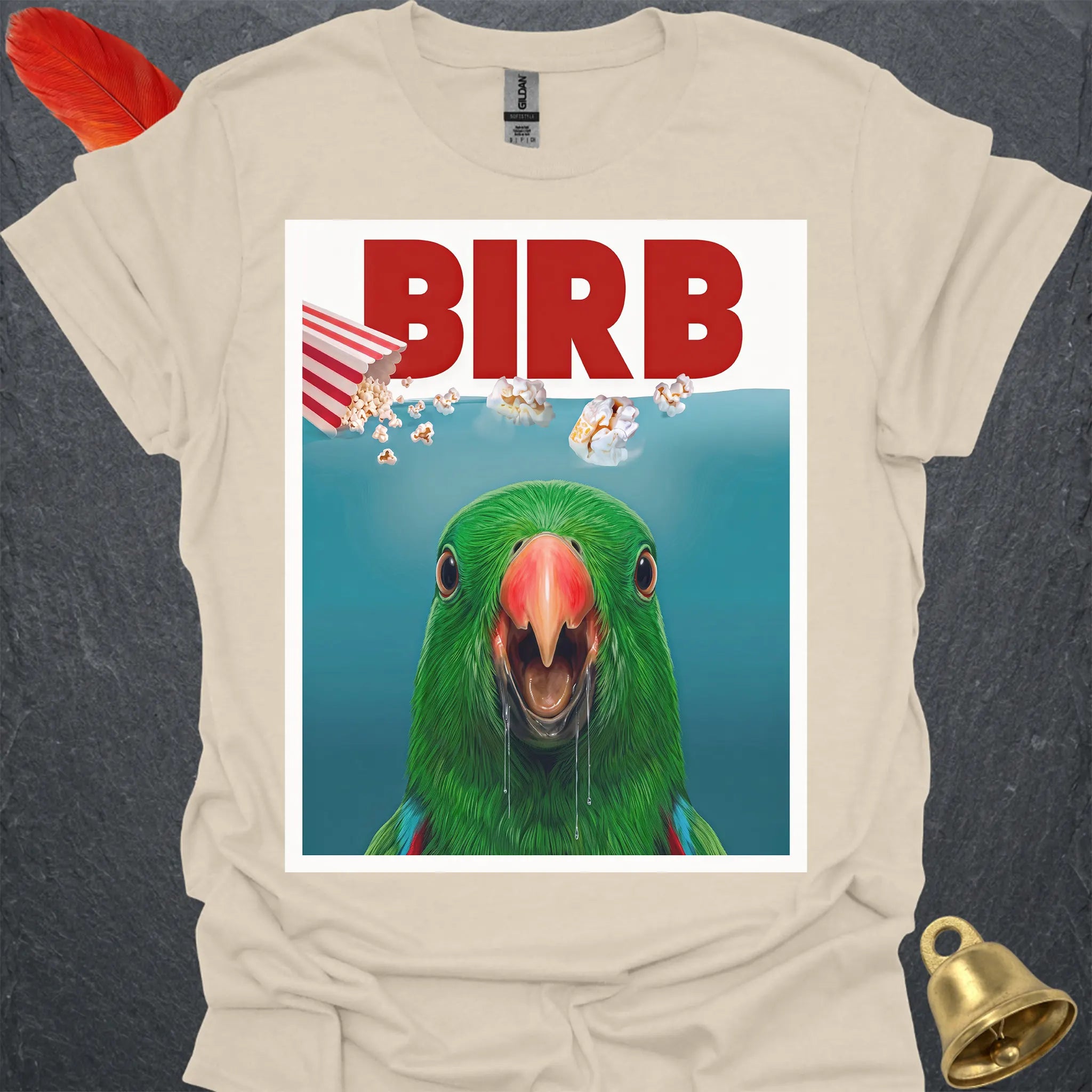 Male Eclectus Parrot Movie T-Shirt