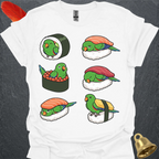 Male Eclectus Parrot Sushi T-Shirt