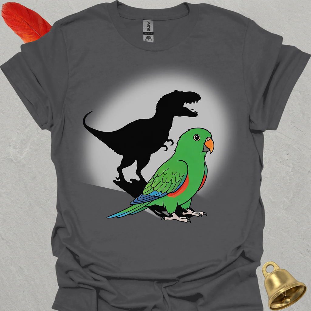 Male Eclectus Parrot T-Rex T-Shirt