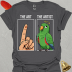 Male Eclectus Parrot The Artist T-Shirt