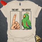 Male Eclectus Parrot The Artist T-Shirt