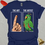 Male Eclectus Parrot The Artist T-Shirt