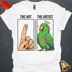 Male Eclectus Parrot The Artist T-Shirt