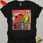 Peach-Faced Lovebird Birdzilla T-Shirt
