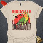Peach-Faced Lovebird Birdzilla T-Shirt
