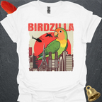 Peach-Faced Lovebird Birdzilla T-Shirt