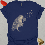 Peach-Faced Lovebird Blowing Wishes T-Shirt