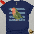 Peach-Faced Lovebird Brush T-Shirt