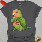 Peach-Faced Lovebird I Love Dad T-Shirt