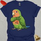 Peach-Faced Lovebird I Love Mom T-Shirt