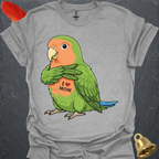 Peach-Faced Lovebird I Love Mom T-Shirt