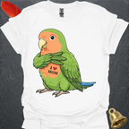 Peach-Faced Lovebird I Love Mom T-Shirt