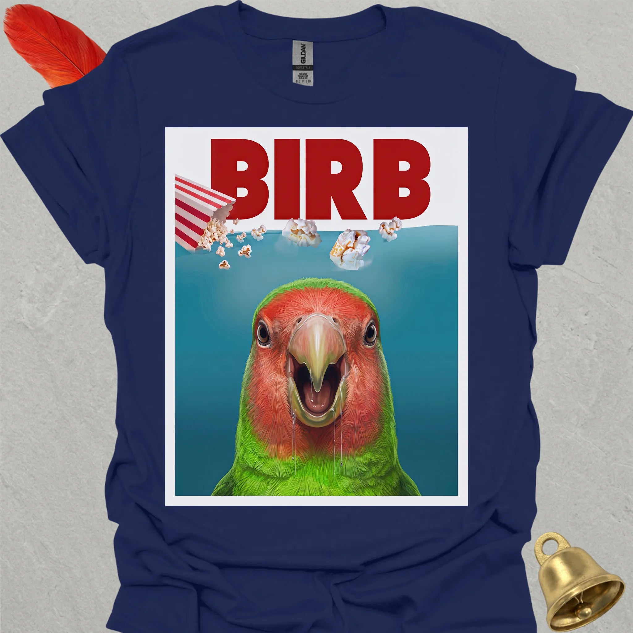 Peach-Faced Lovebird Movie T-Shirt