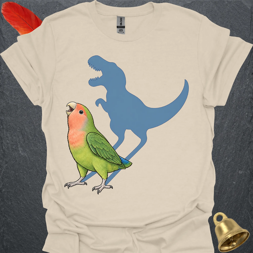 Peach-Faced Lovebird Roar T-Shirt