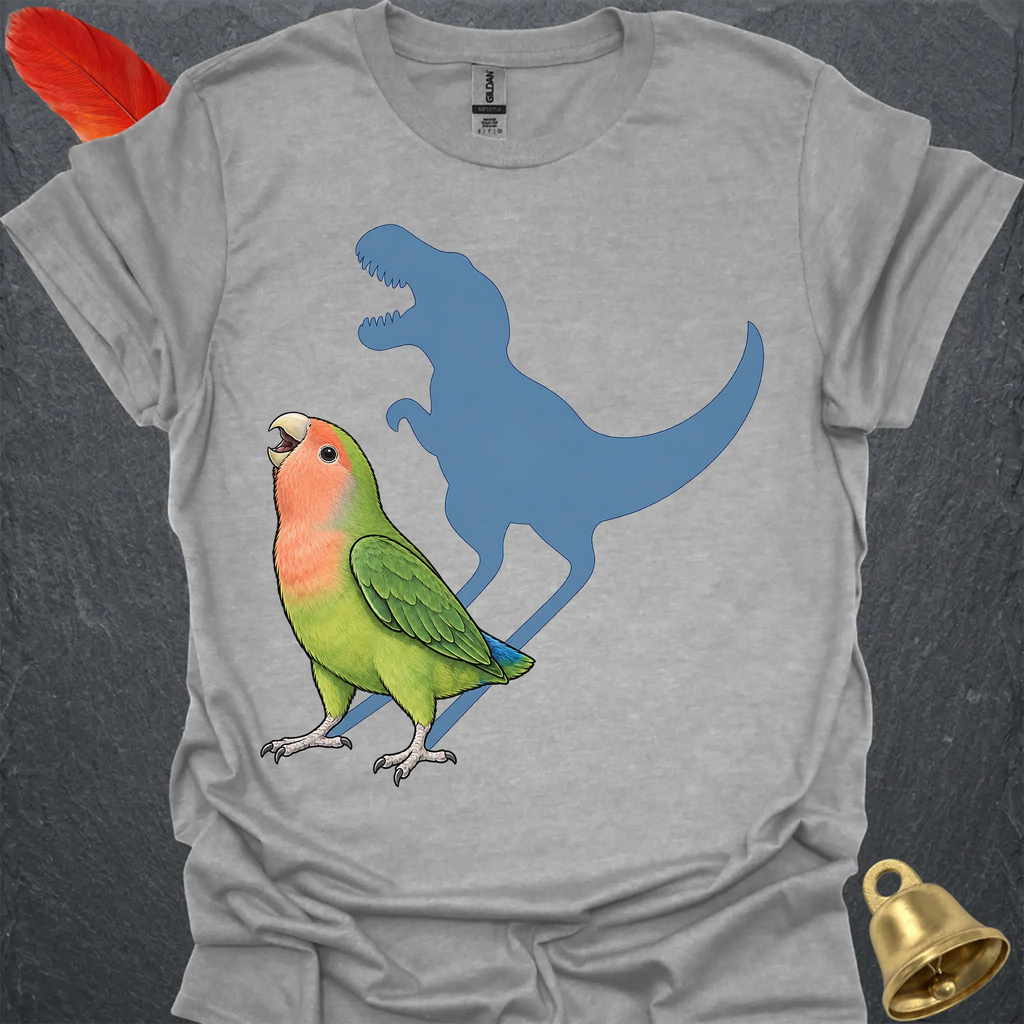 Peach-Faced Lovebird Roar T-Shirt