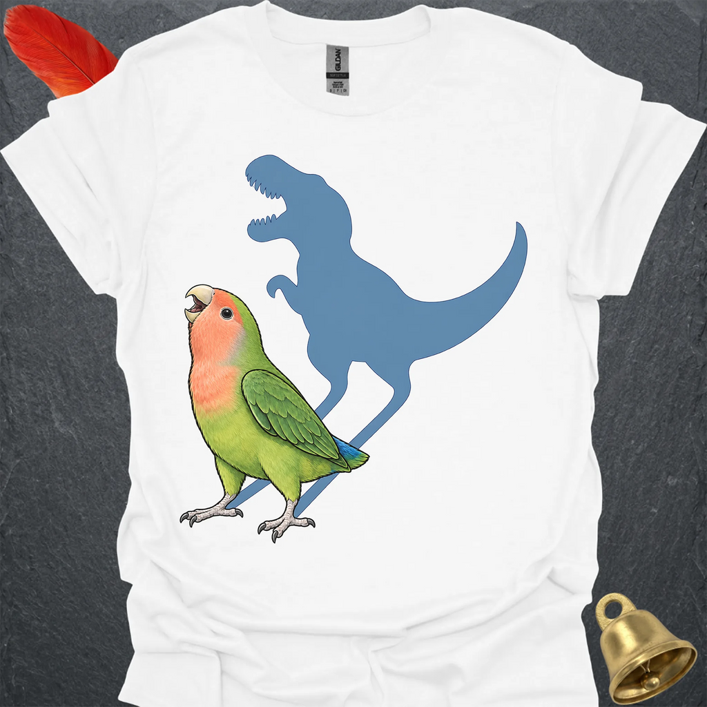 Peach-Faced Lovebird Roar T-Shirt