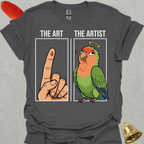 Peach-Faced Lovebird The Artist T-Shirt
