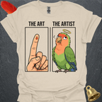 Peach-Faced Lovebird The Artist T-Shirt