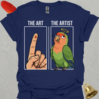 Peach-Faced Lovebird The Artist T-Shirt