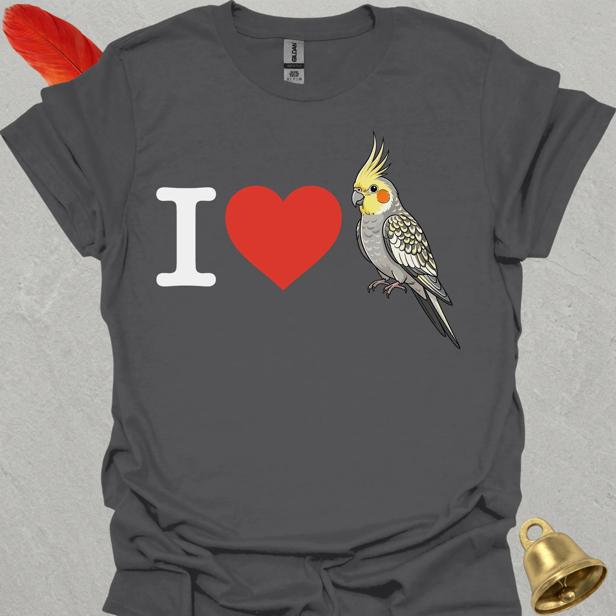 I Love Pearl Cockatiel T-Shirt