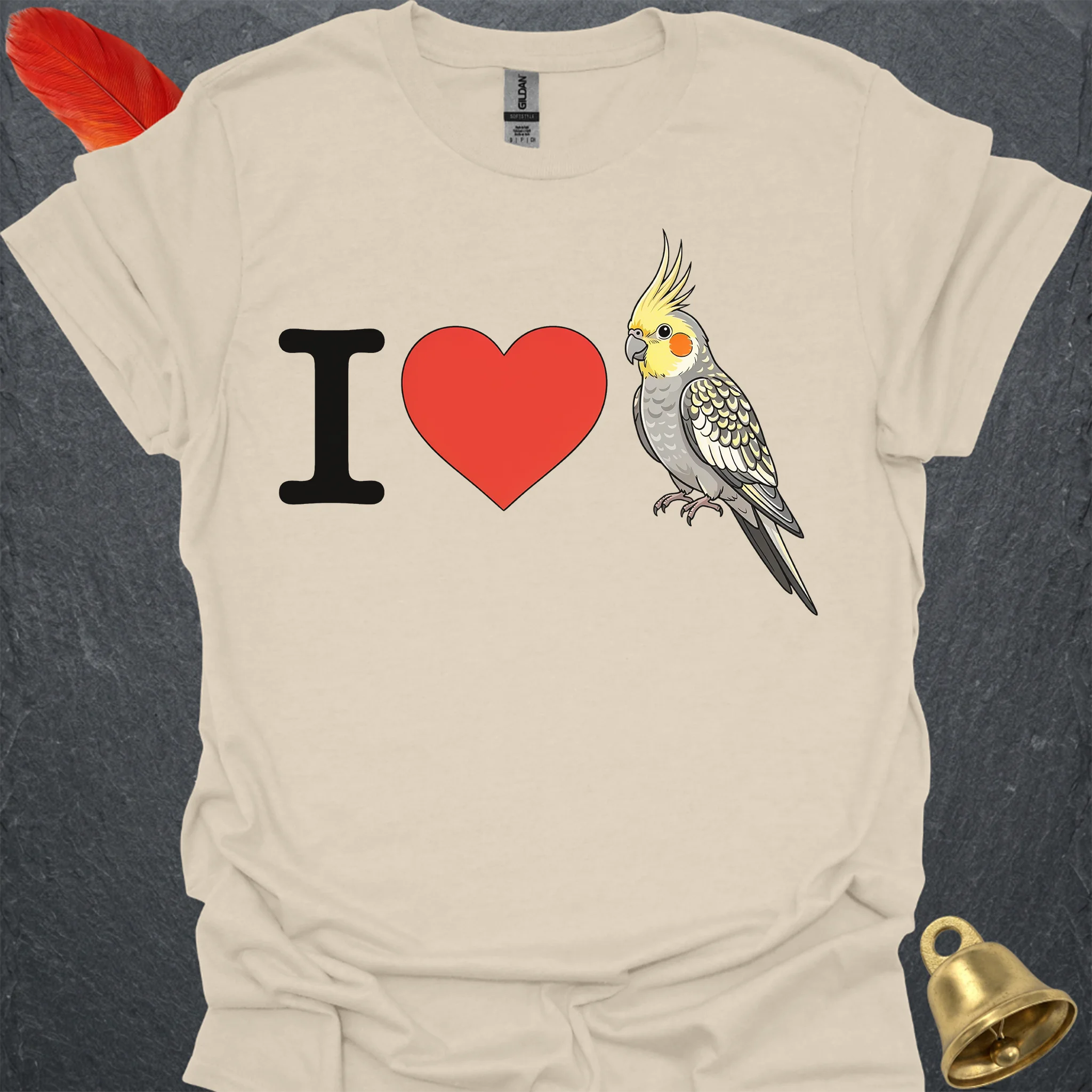 I Love Pearl Cockatiel T-Shirt
