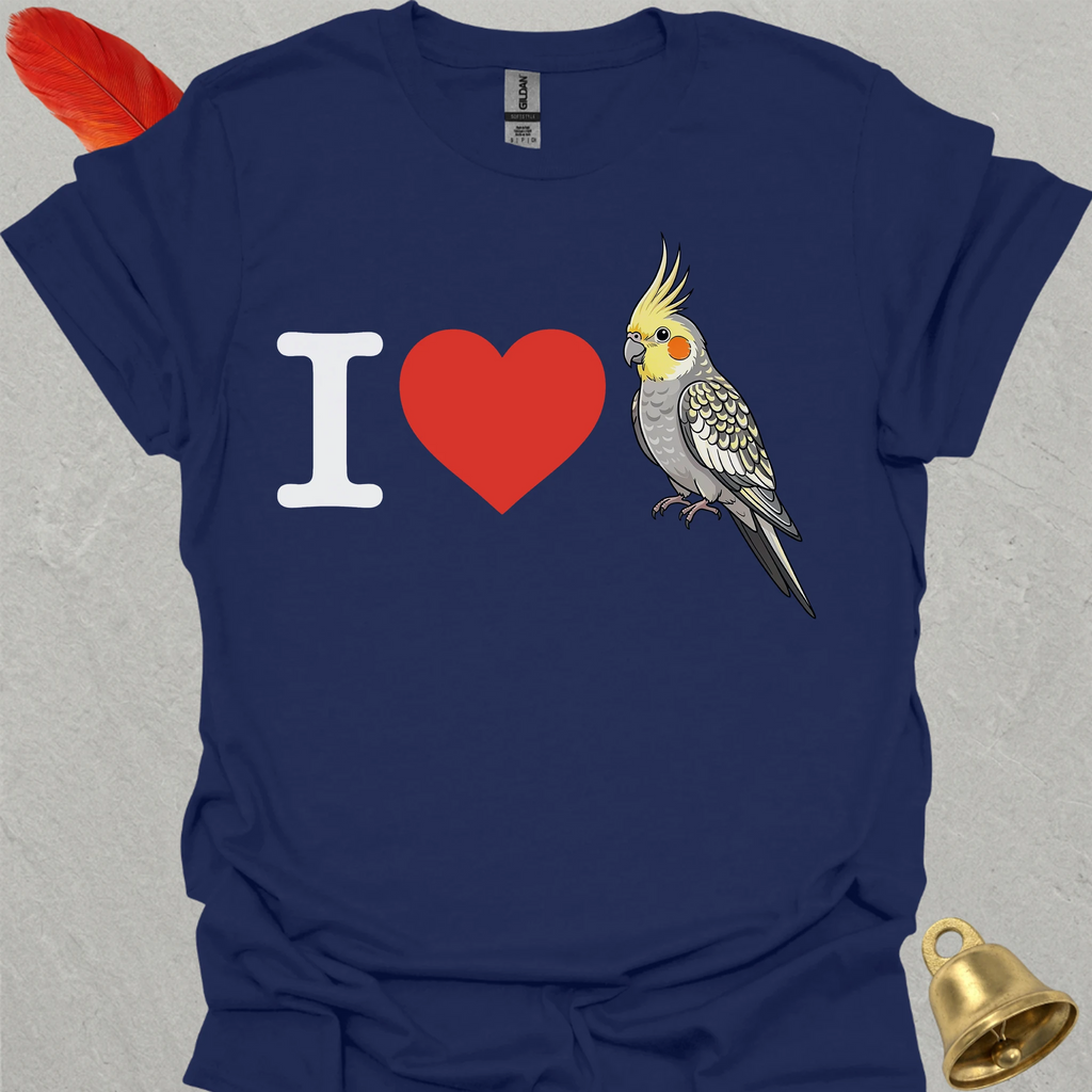 I Love Pearl Cockatiel T-Shirt