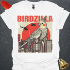 Pearl Cockatiel Birdzilla T-Shirt