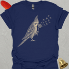 Pearl Cockatiel Blowing Wishes T-Shirt