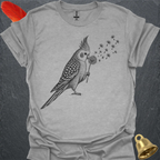 Pearl Cockatiel Blowing Wishes T-Shirt