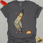 Pearl Cockatiel Eye on Prize T-Shirt