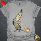 Pearl Cockatiel Eye on Prize T-Shirt