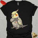 Pearl Cockatiel I Love Mom T-Shirt