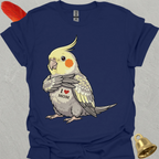 Pearl Cockatiel I Love Mom T-Shirt