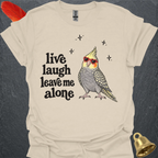 Pearl Cockatiel Live Laugh T-Shirt