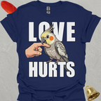 Pearl Cockatiel Love Hurts T-Shirt