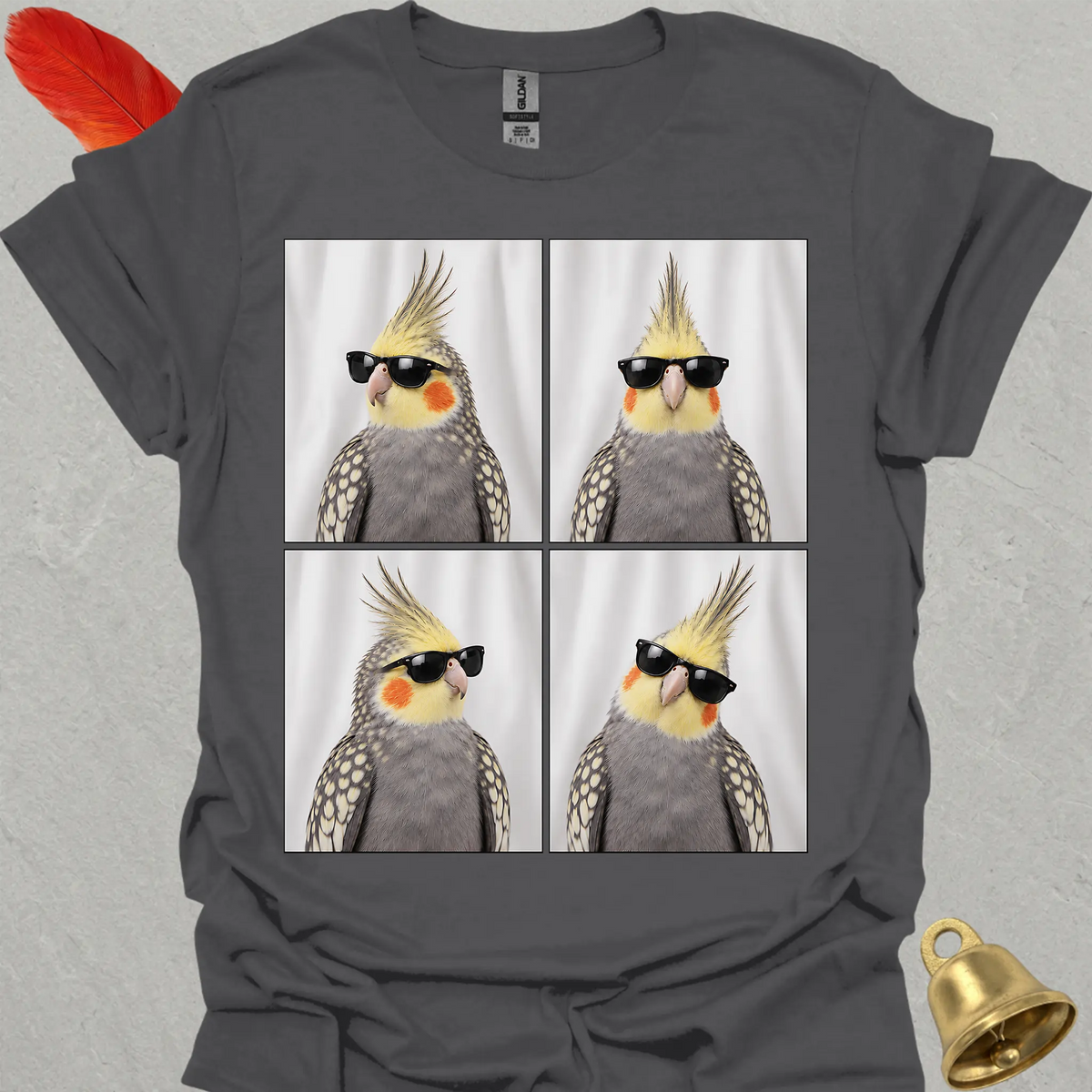 Pearl Cockatiel Photobooth T-Shirt