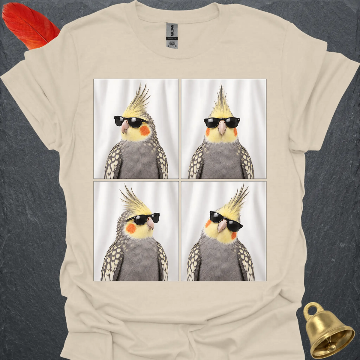 Pearl Cockatiel Photobooth T-Shirt