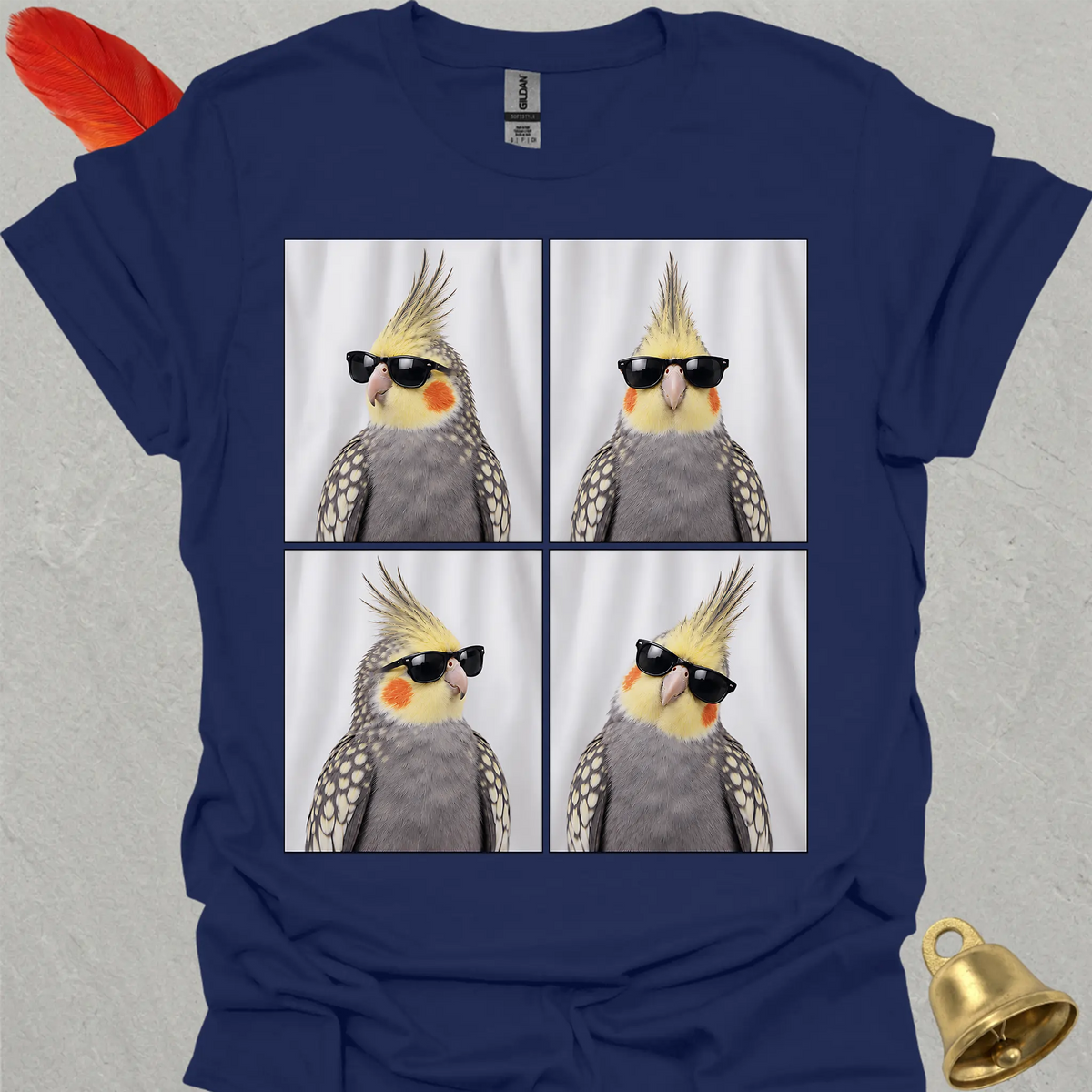 Pearl Cockatiel Photobooth T-Shirt