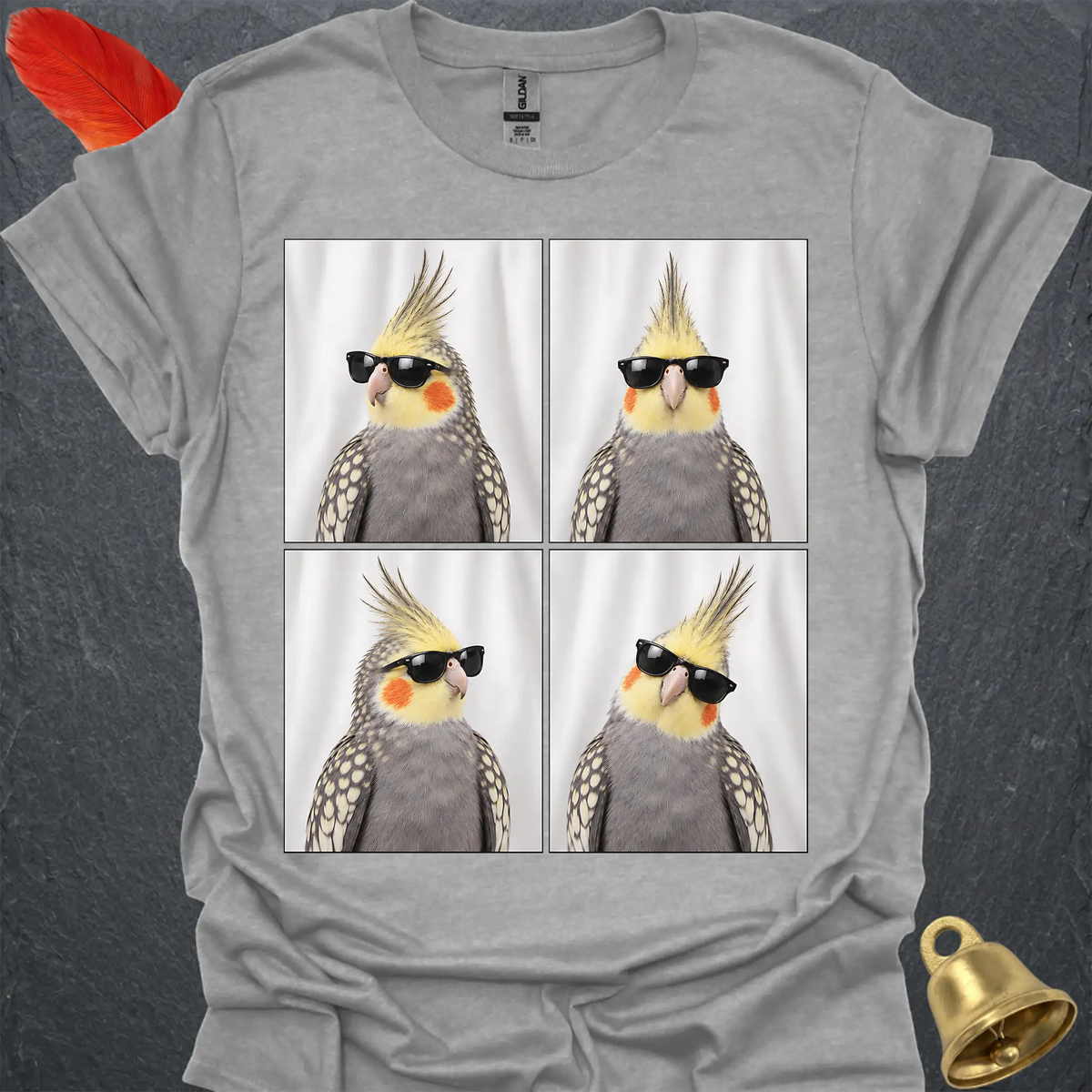 Pearl Cockatiel Photobooth T-Shirt