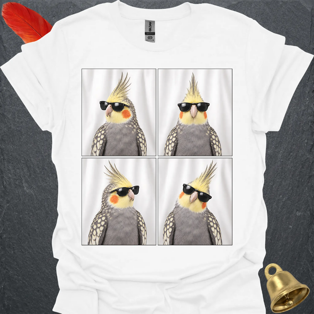 Pearl Cockatiel Photobooth T-Shirt